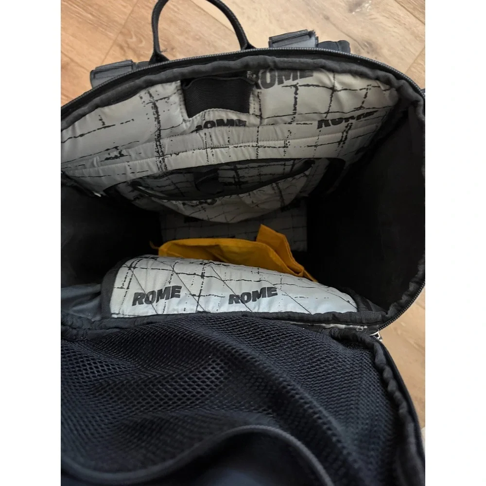 Rome SDS Snowboard Ski Backpack Travel Bag Black 22